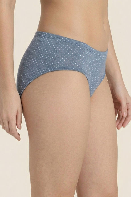 Zivame Regular Rise Full Coverage Hipster Panty (Pack of 3) - Multicolor — image 8